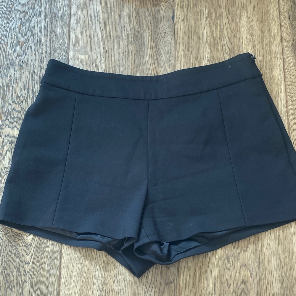 Ramy Brook Black High Waist Women's Shorts